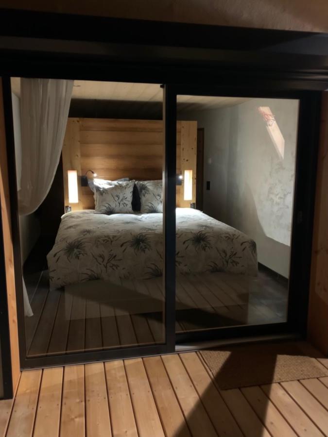 Chalet Anzac Chalet 5 Etoiles en Rondins Tout Neuf Unique dans les Aravis Les Villards-sur-Thônes Extérieur photo