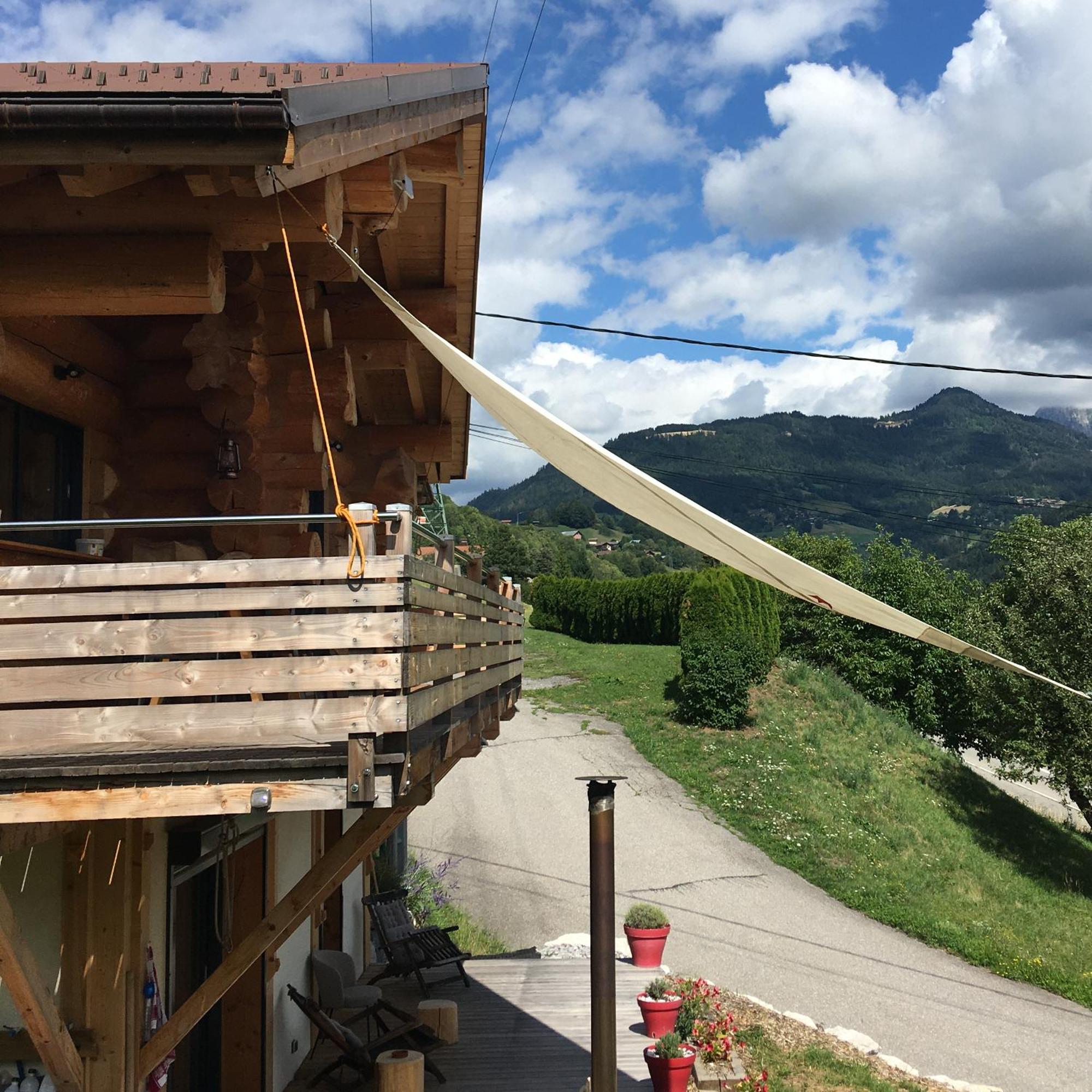 Chalet Anzac Chalet 5 Etoiles en Rondins Tout Neuf Unique dans les Aravis Les Villards-sur-Thônes Extérieur photo